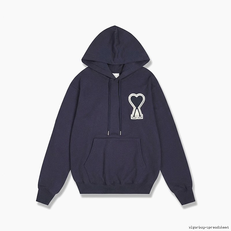 AMI Heart Pattern Hoodie