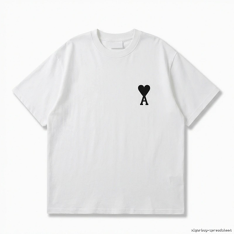 AMI Love Simple White T-shirt
