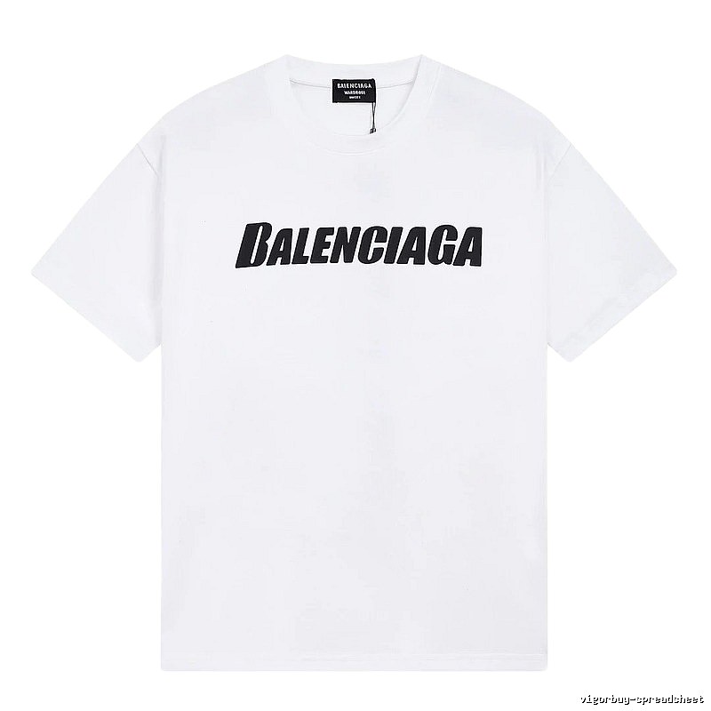 Balenciaga minimalist white T-shirt