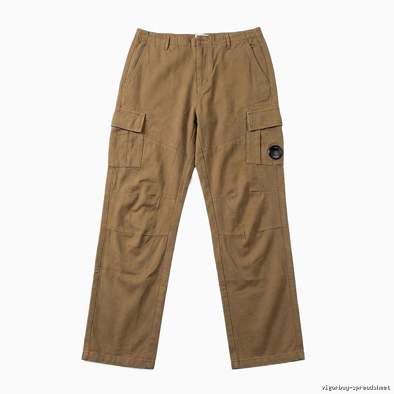 C.P. Workwear Style Khaki Long Trousers