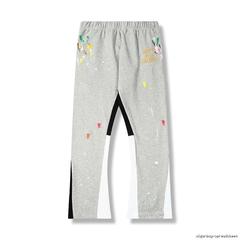 Gallery Dept Graffiti-style Grey Sweatpants