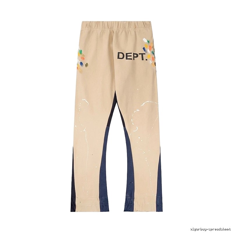 Gallery Dept Graffiti Style Khaki Pants