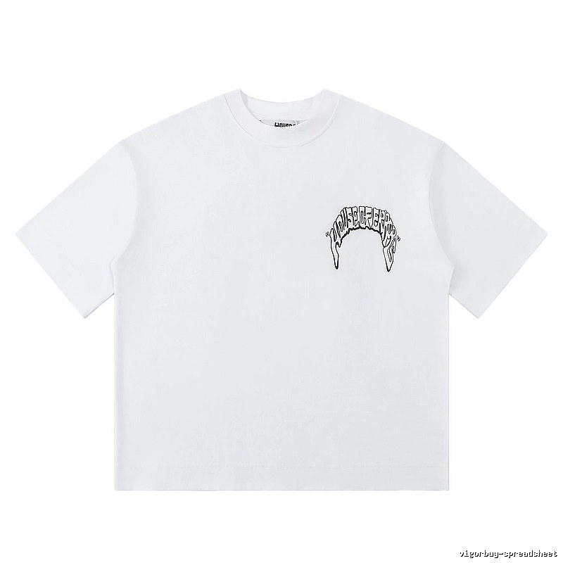 House of Errors Trendy White Short-sleeve Shirt