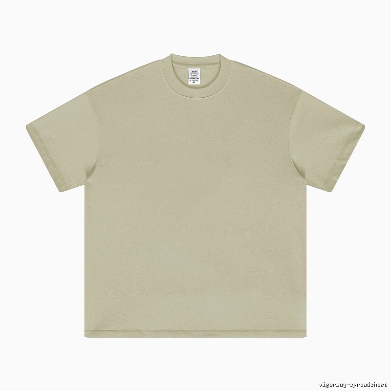 Lightweight Plain white T-shirt Minimal White Short for Trend Styling