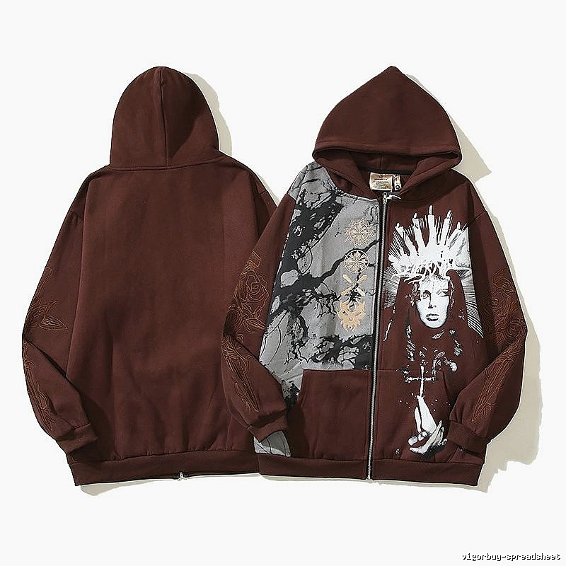 Mastermind Style W11 Zip Hoodie Training Look Skull