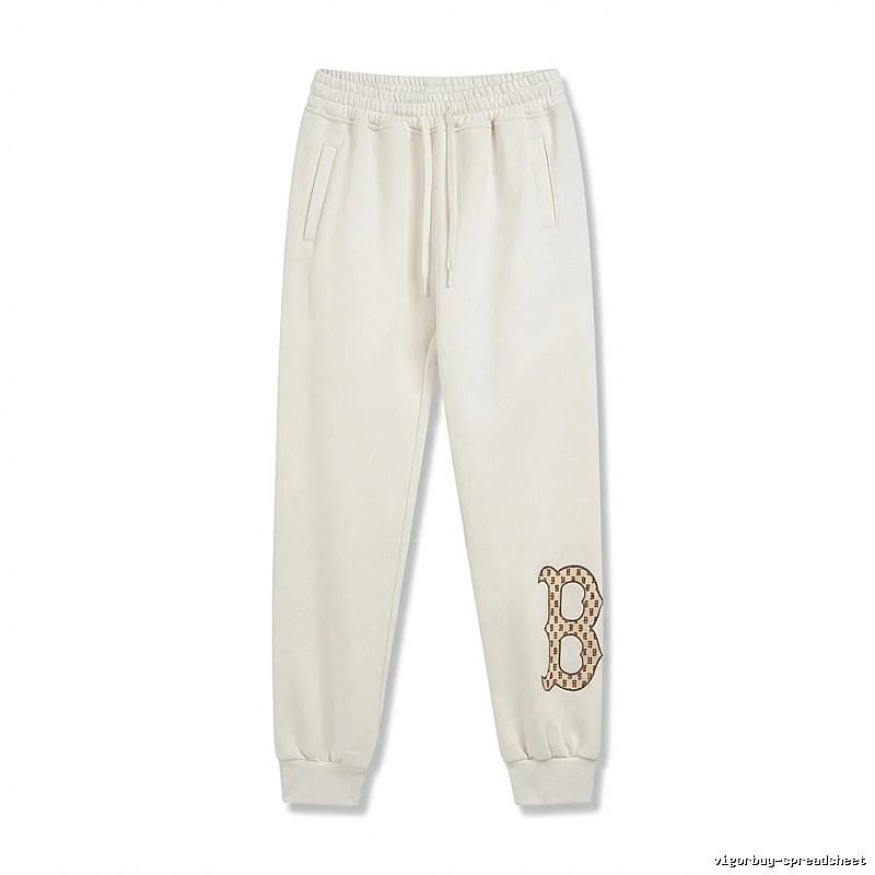 MLB casual style off-white sweatpants