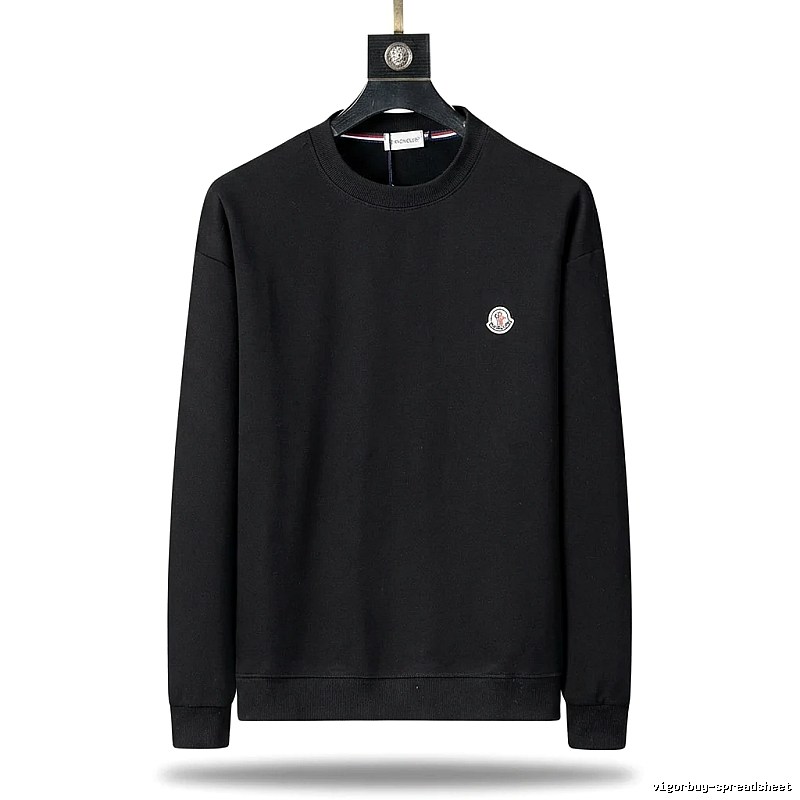 Moncler classic simple black sweatshirt