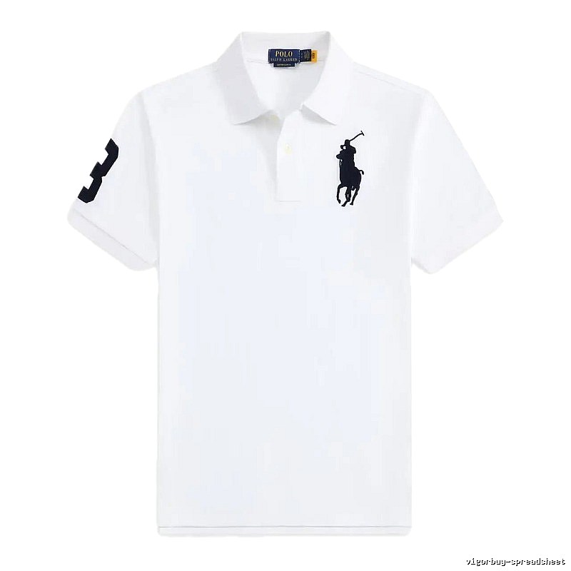 Ralph Lauren Polo White Minimalist Style T-shirt