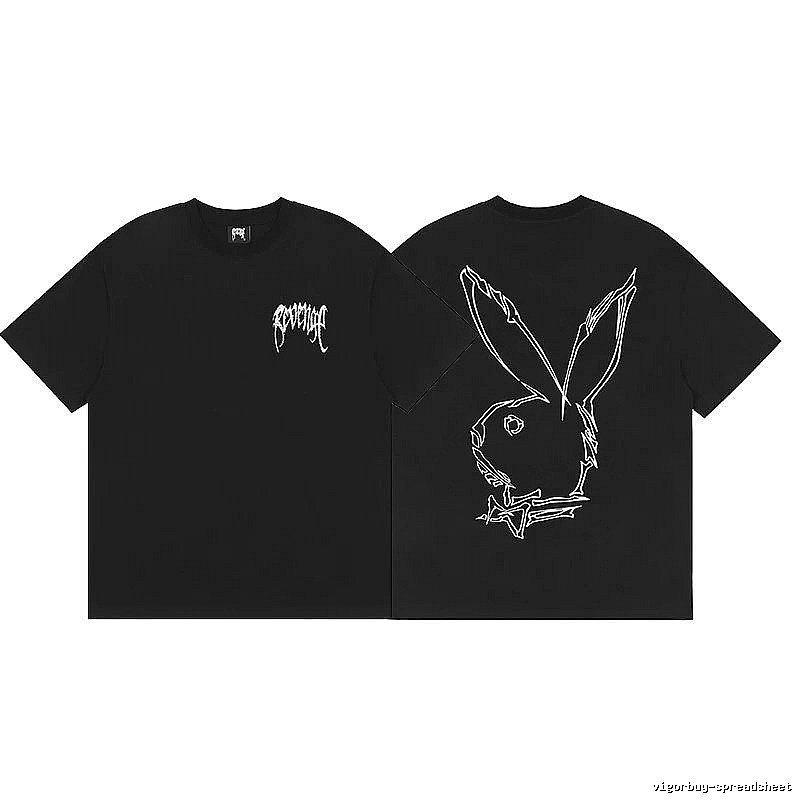 Revenge Black Skull Graphic T-Shirt Statement Graphic