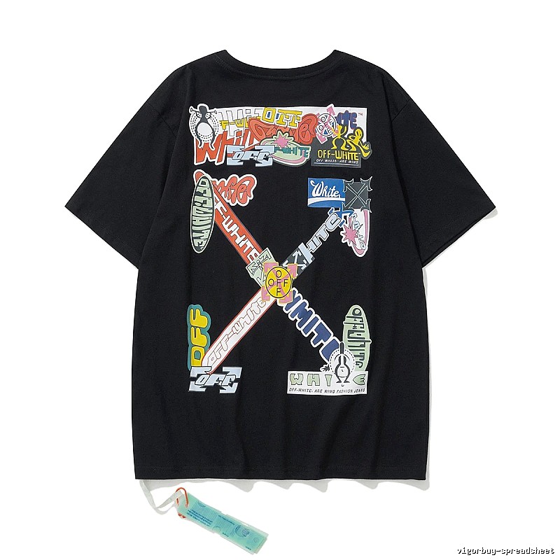 2061-29 Black Style 6129 Anime Graphic T-Shirt Coffee Run