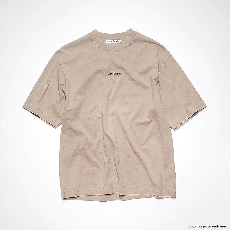 Acne Studios 2090-80 Style Ac908042 Stockholm Logo T-Shirt Clean Colorway