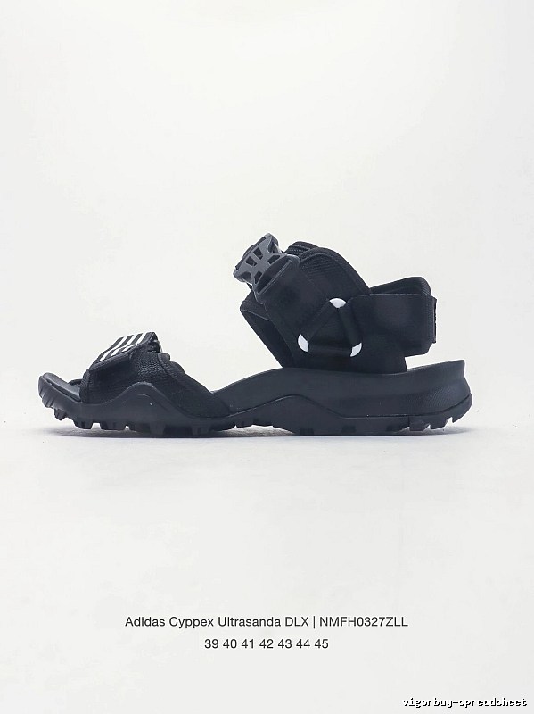 Adidas Cyppex Functional Style Black Sandals