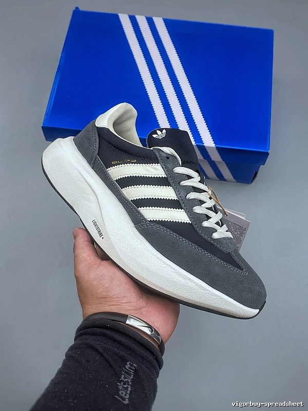 Adidas Modern Runners, Technical Side Panels in Black and White