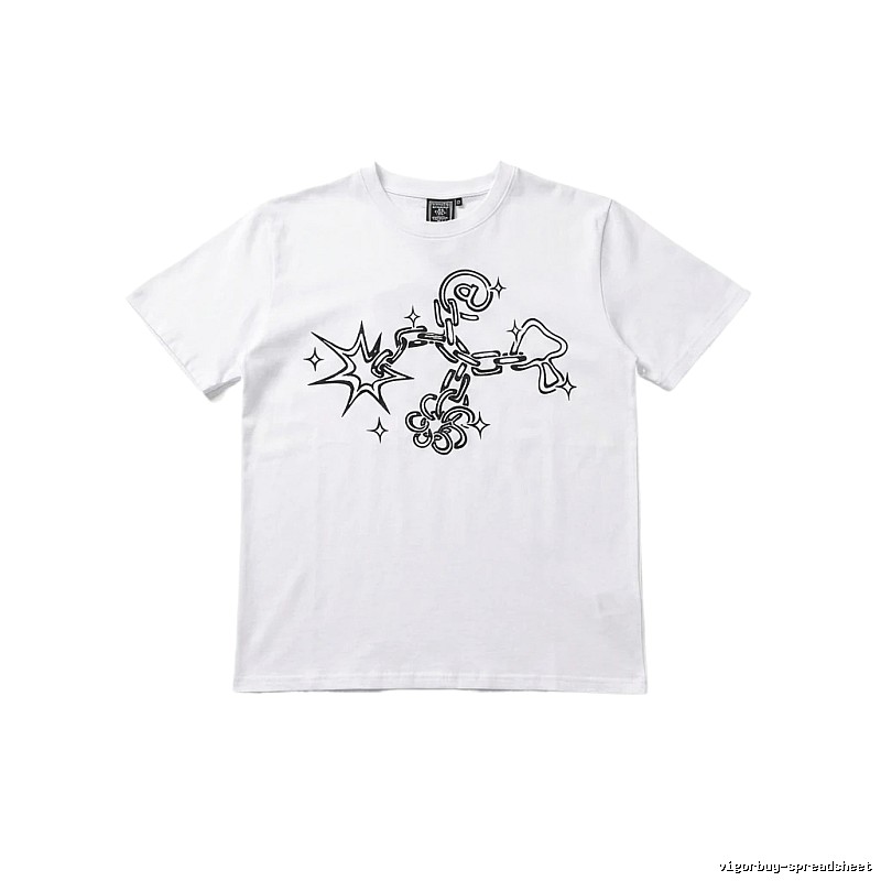 ADWYSD Graffiti Style White T-shirt