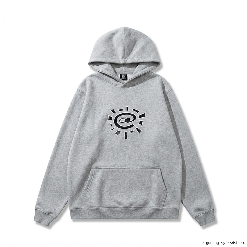 ADWYSD trendy brand gray hoodie