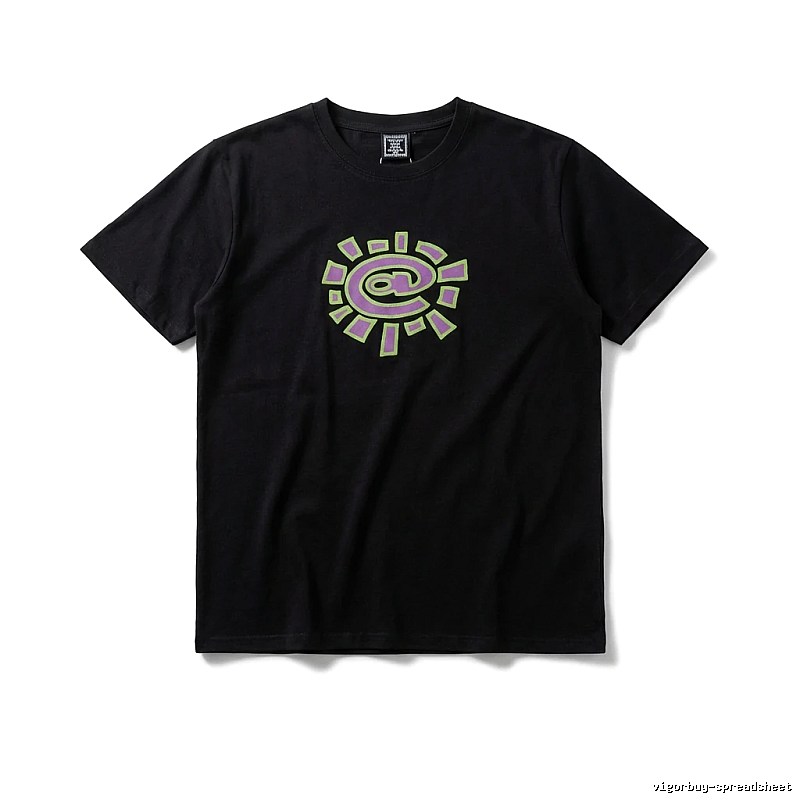 ADWYSD Trendy Brand Printed Black T-shirt