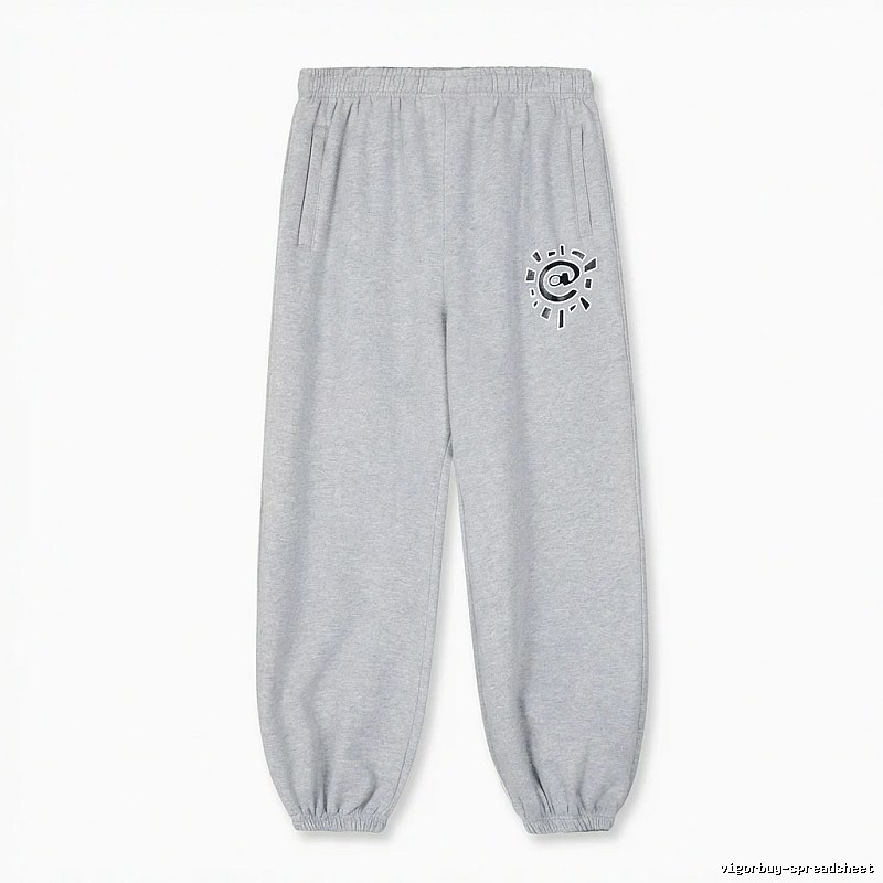 ADWYSD trendy casual style gray sweatpants