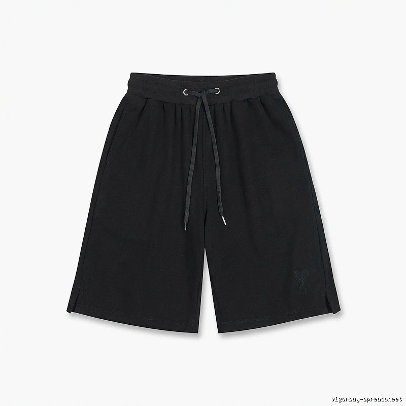 AMI casual style black shorts
