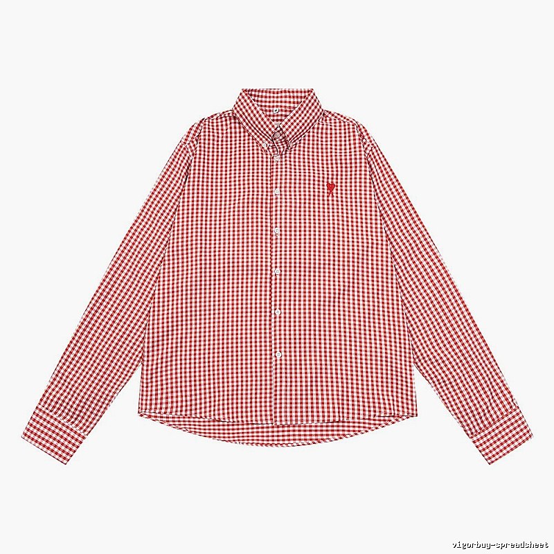 AMI checkered retro-style shirt