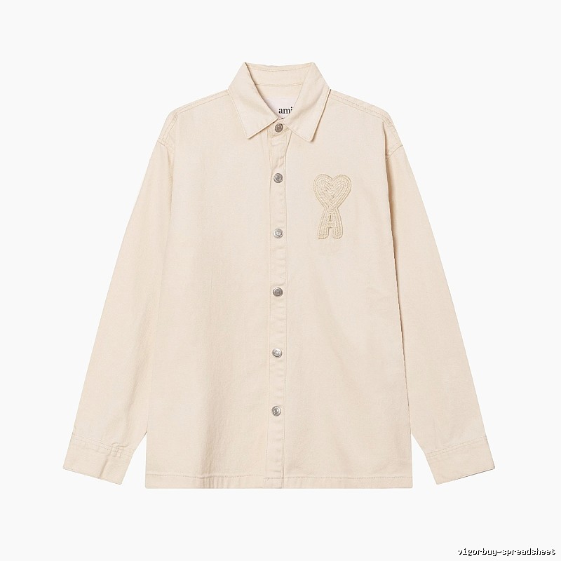 AMI Embroidered Love Style Shirt