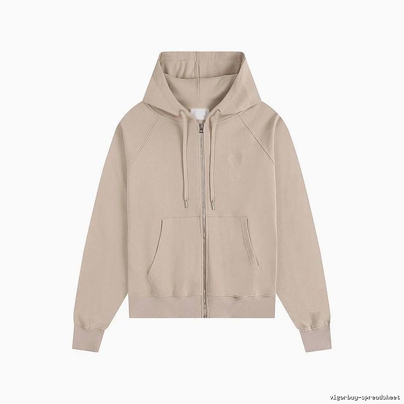 AMI Extremely Complex Style Beige Hoodie