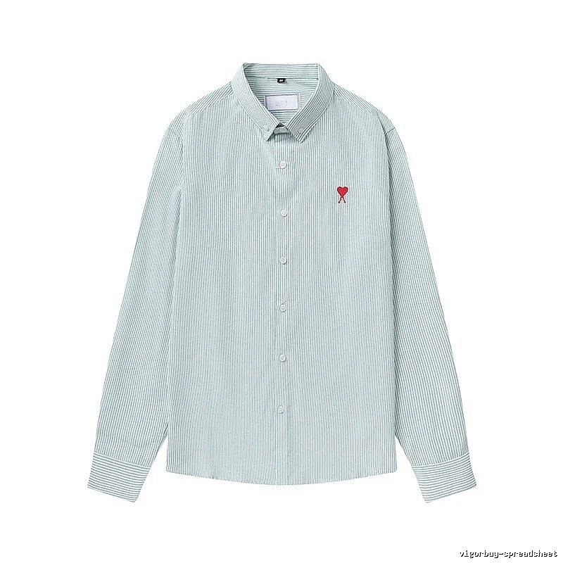 AMI Heart - Shaped Stripe Shirt