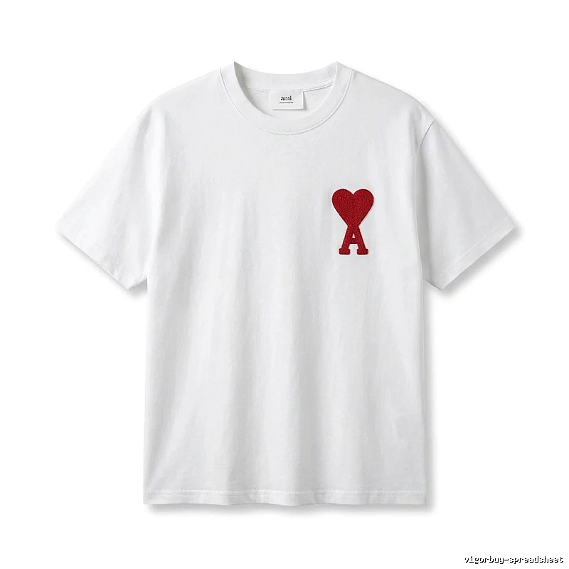 AMI Love Simple White T-shirt
