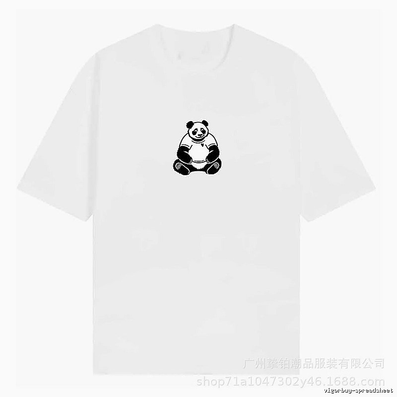 AMI Panda Print Style T-shirt