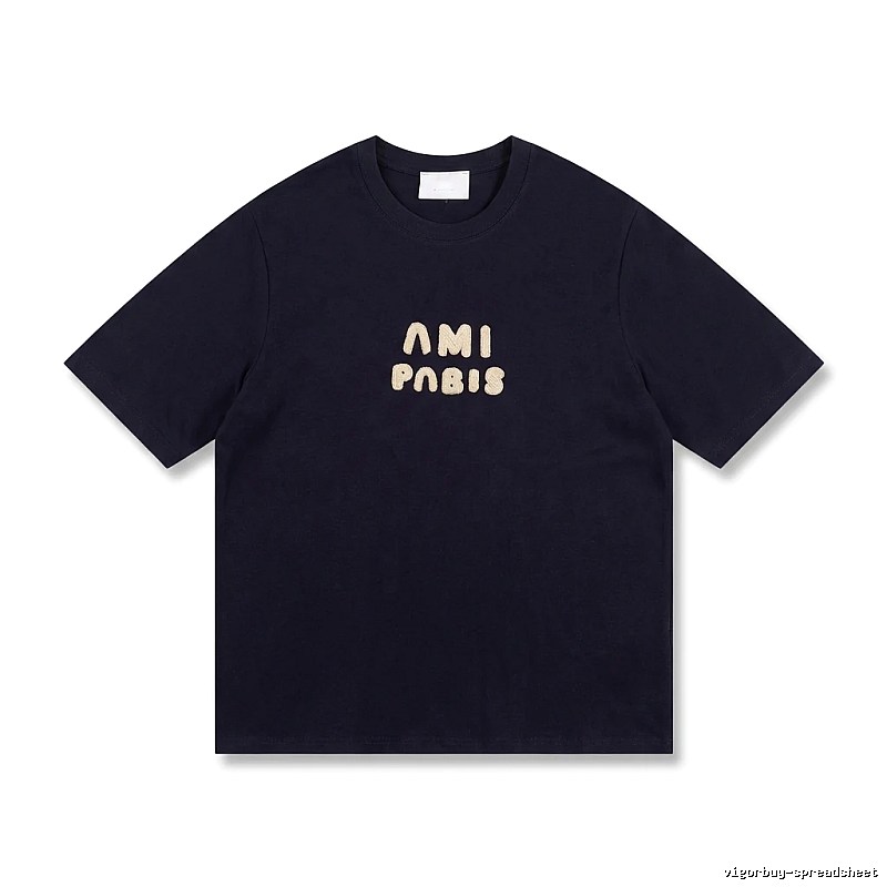 AMI Paris Alphabet Style T-shirt