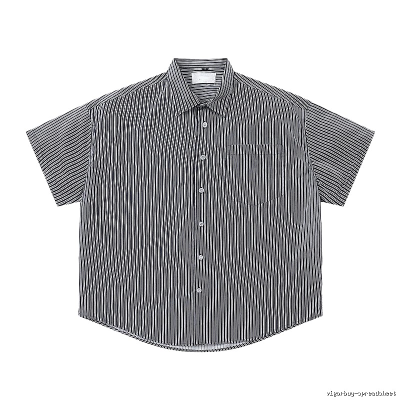 AMI striped retro-style shirt