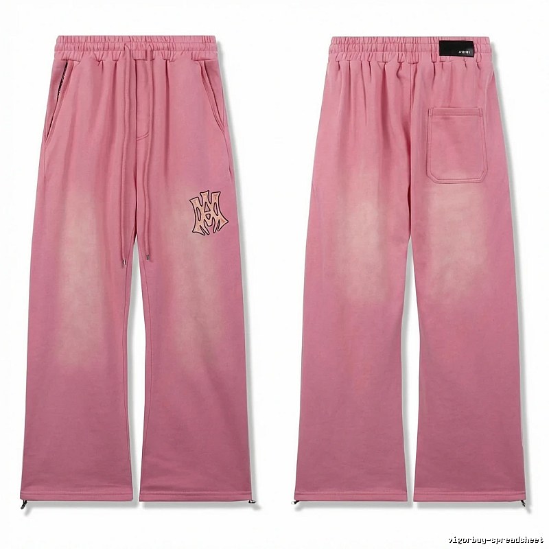 AMIRI casual style pink long trousers