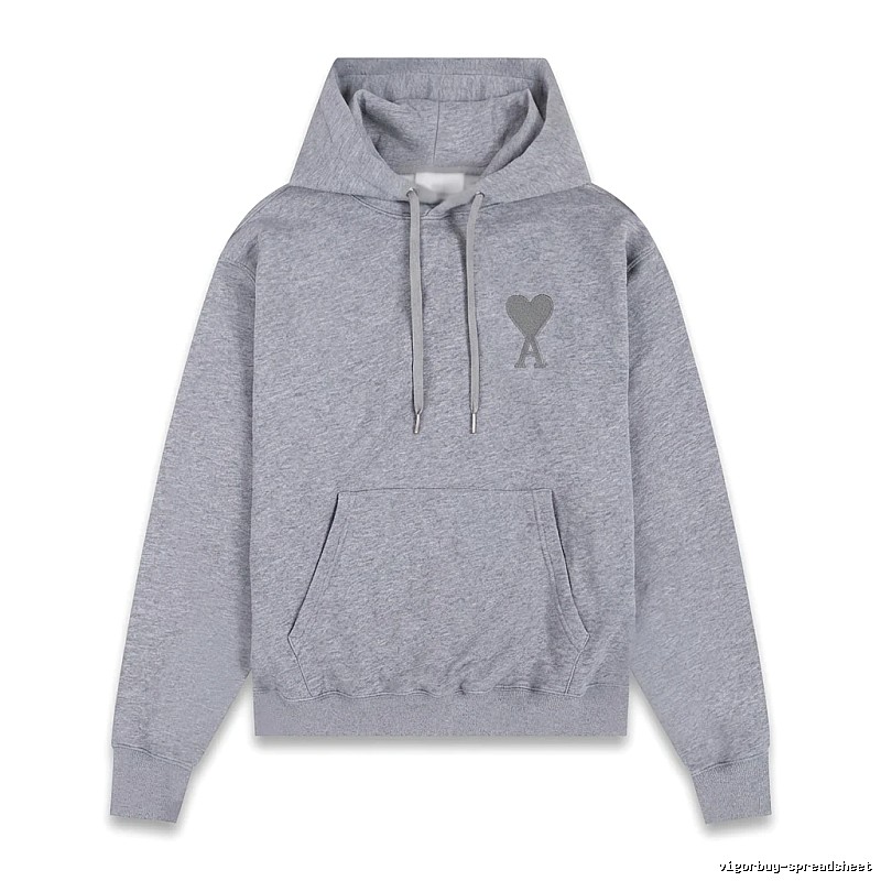 AMIRI Love Collection Grey Hoodie