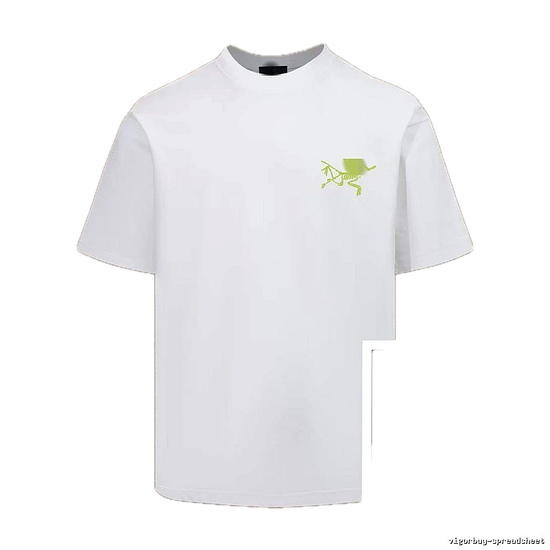 Arc'teryx Bone Logo Outdoor Streetwear Style White Short-sleeve T-shirt