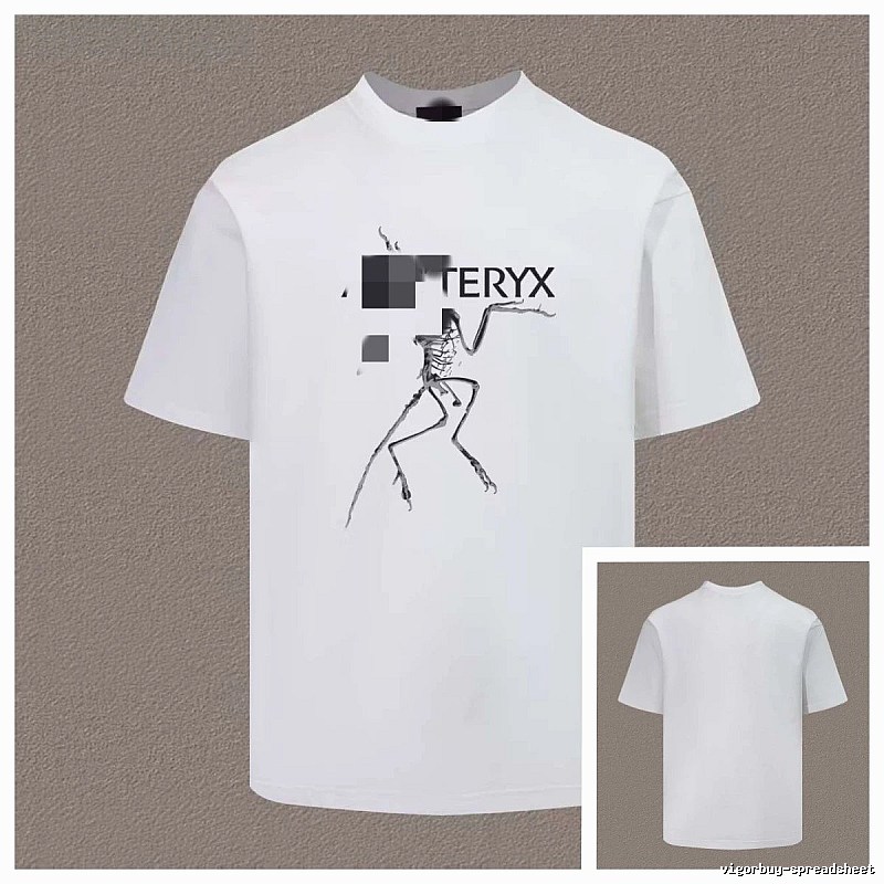 Arc'teryx Veilance Series Trendy and Cool White Short Sleeve T-Shirt