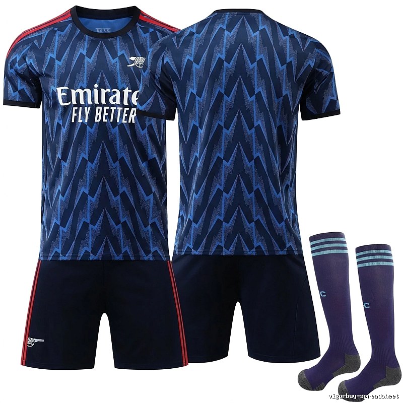 Arsenal FC Lightning Blue Jersey