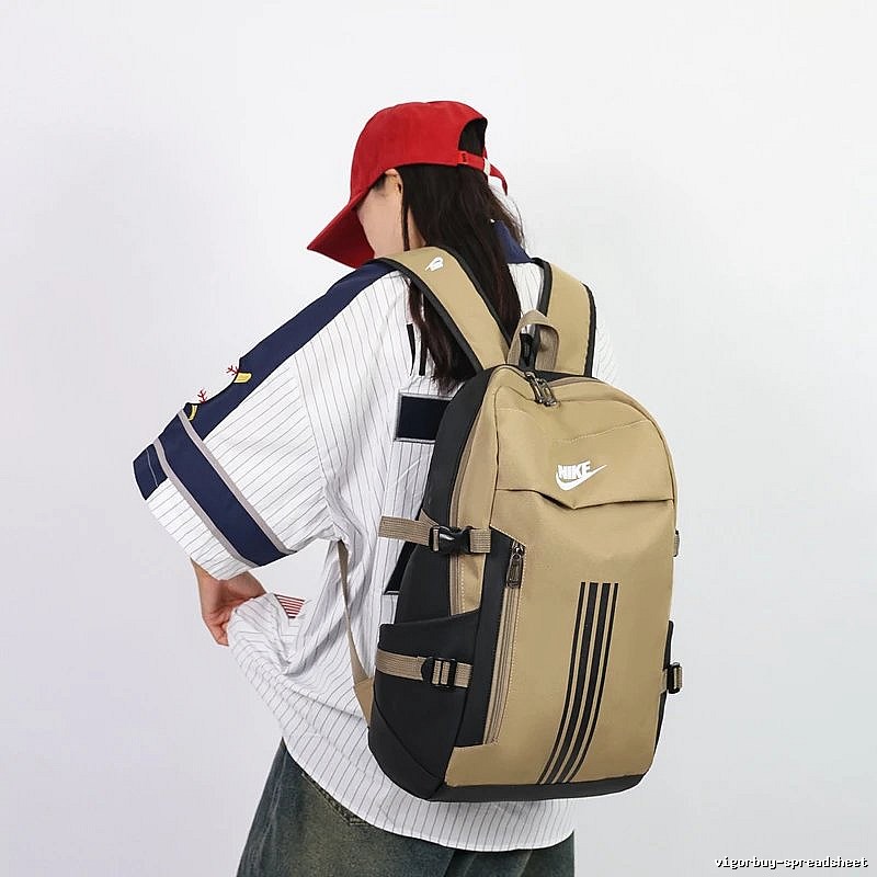 Backpack by Nike with Tan Nike Backpack