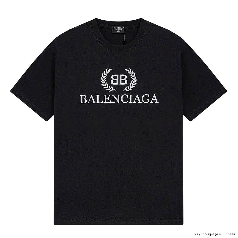 Balenciaga Classic Style Black T-shirt
