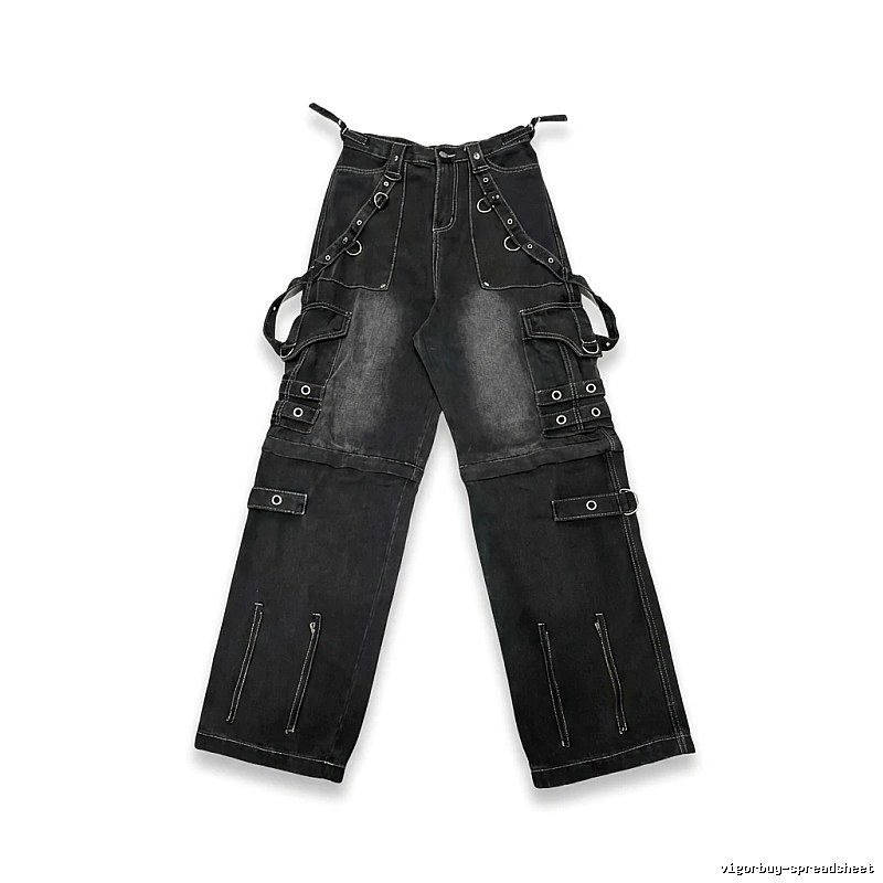 Balenciaga dark workwear style jeans