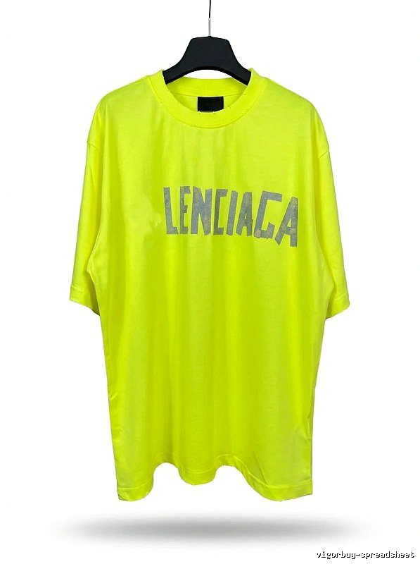 Balenciaga fluorescent color T-shirt