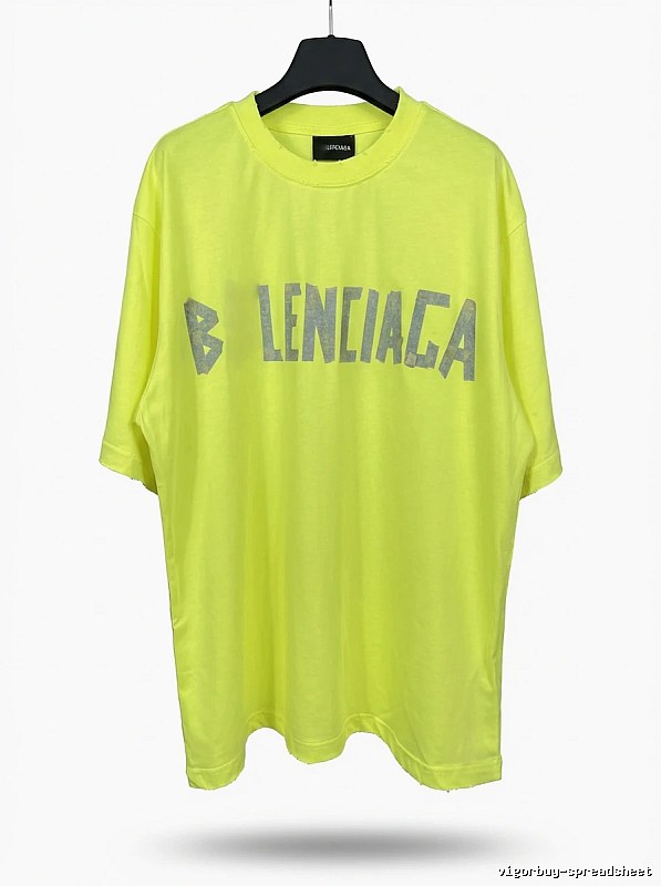 Balenciaga fluorescent style T-shirt