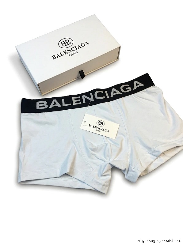 Balenciaga minimalist light blue underwear
