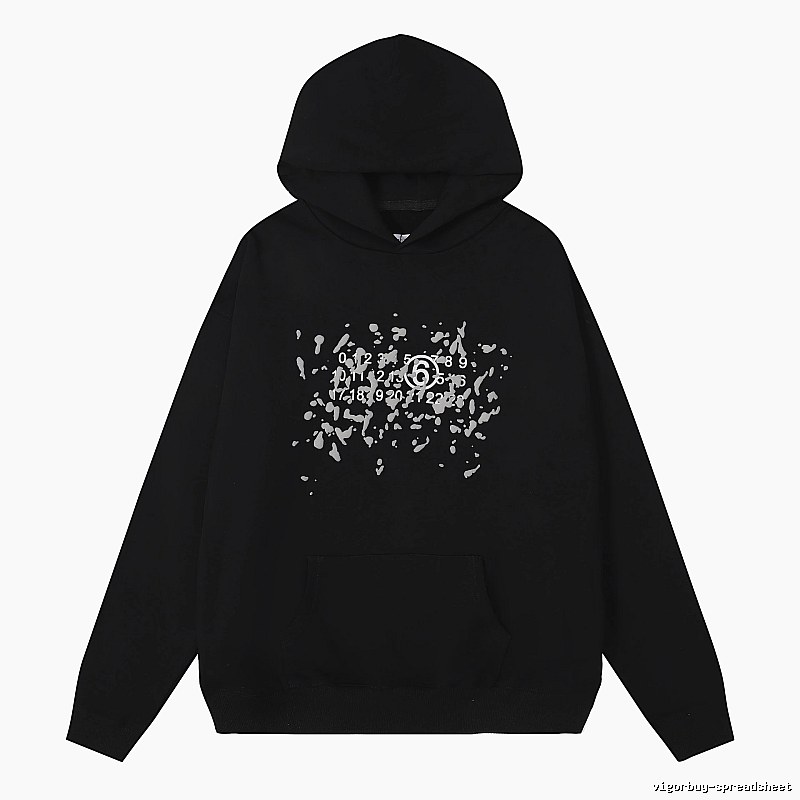 Balenciaga Monogram Logo hoodie Black Pullover Small for Layered Styling