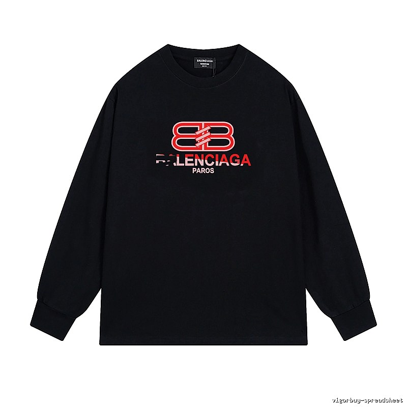 Balenciaga PAROS series black T-shirt