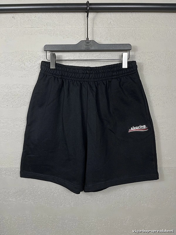 Balenciaga sporty black shorts