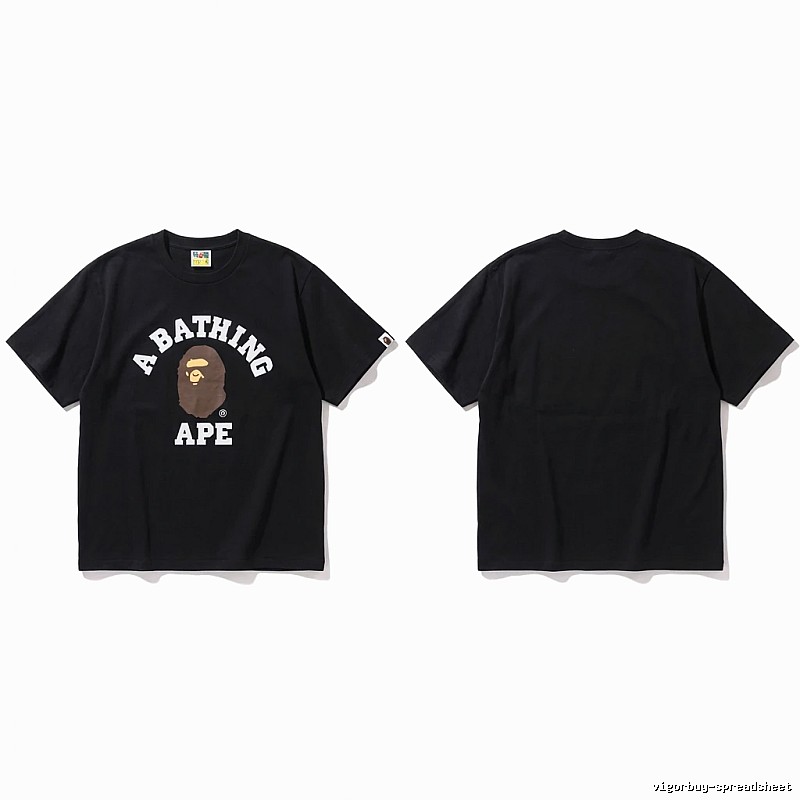 Bape Ape Head Black T-shirt