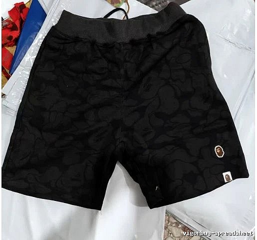 Bape camouflage trendy shorts