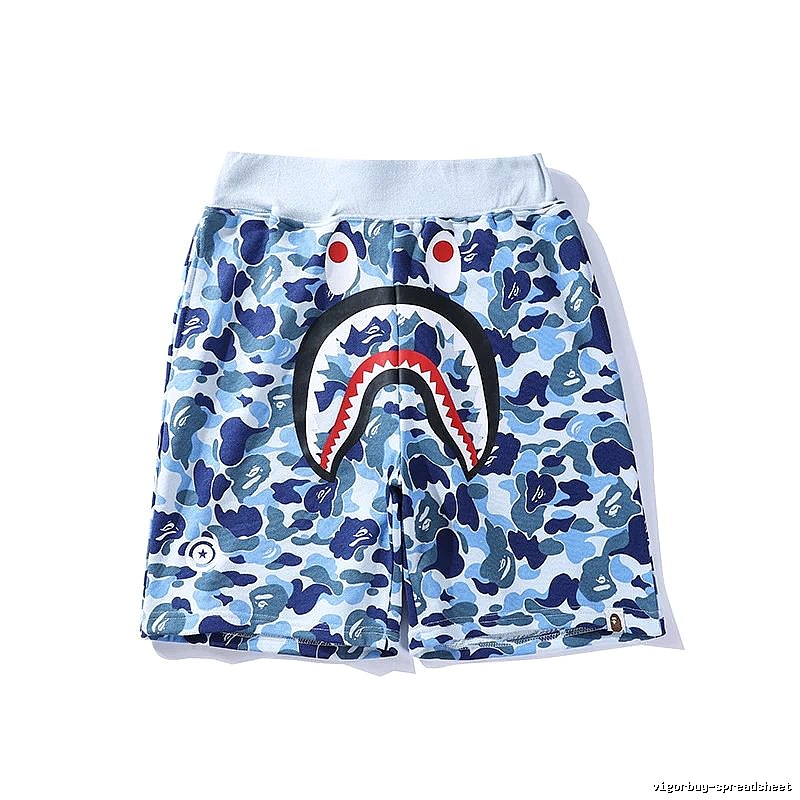 Bape Shark Camouflage Shorts