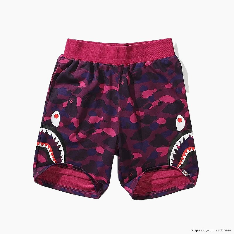 Bape Shark Camouflage Shorts
