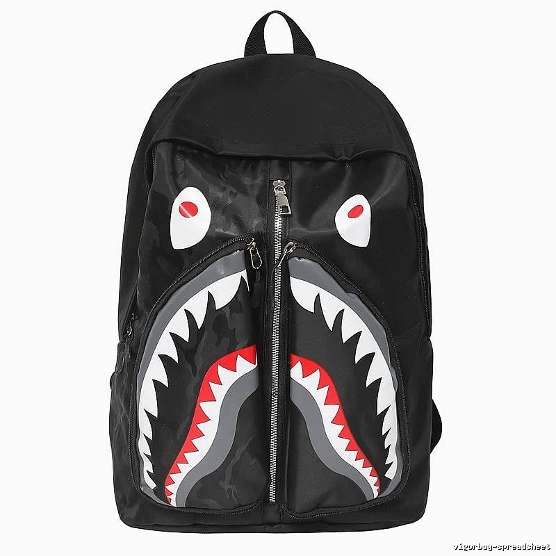 Bape Shark Series Black Backpack