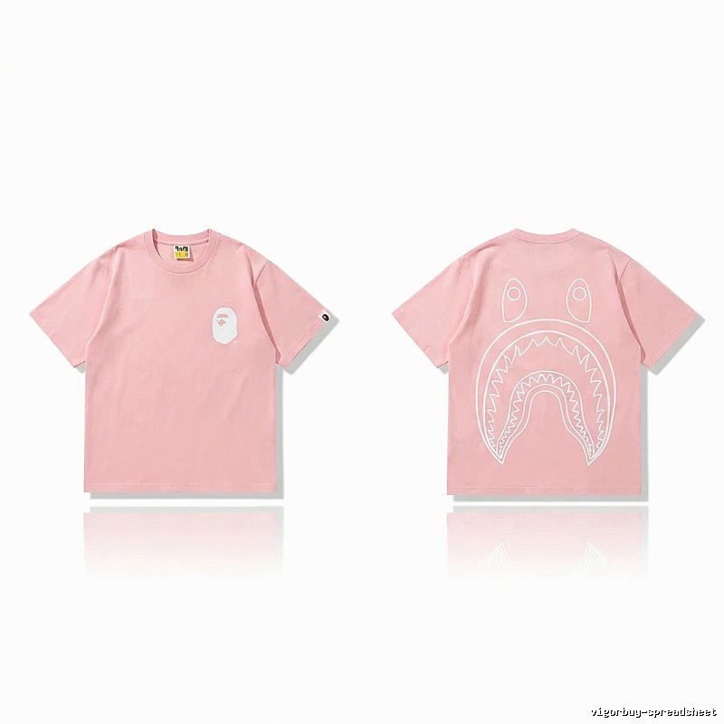 Bape Shark Series Pink T-shirt